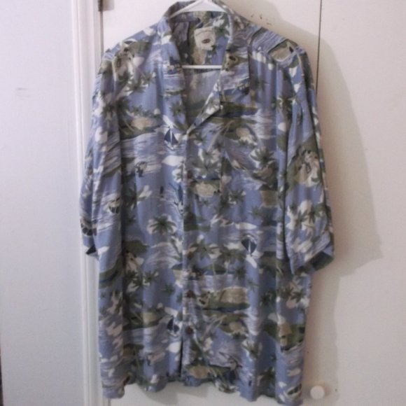 Original Island Sport Other - Mens Original Island Sport Aloha Shirt XXL Rayon